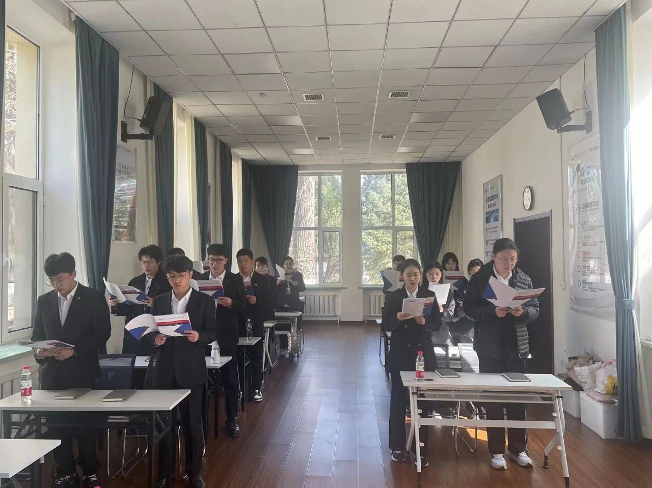 学习新知识，感悟新内涵——爱发体育官网、温泉集团、公服集团新生培训迎来阶段性成果